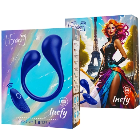 Двусторонний вибратор Inefy Leroina