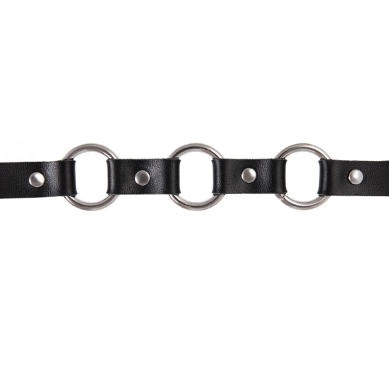 Чокер-ошейник из кожи Pecado 03121