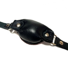 Кляп БДСМ Арсенал кожаный