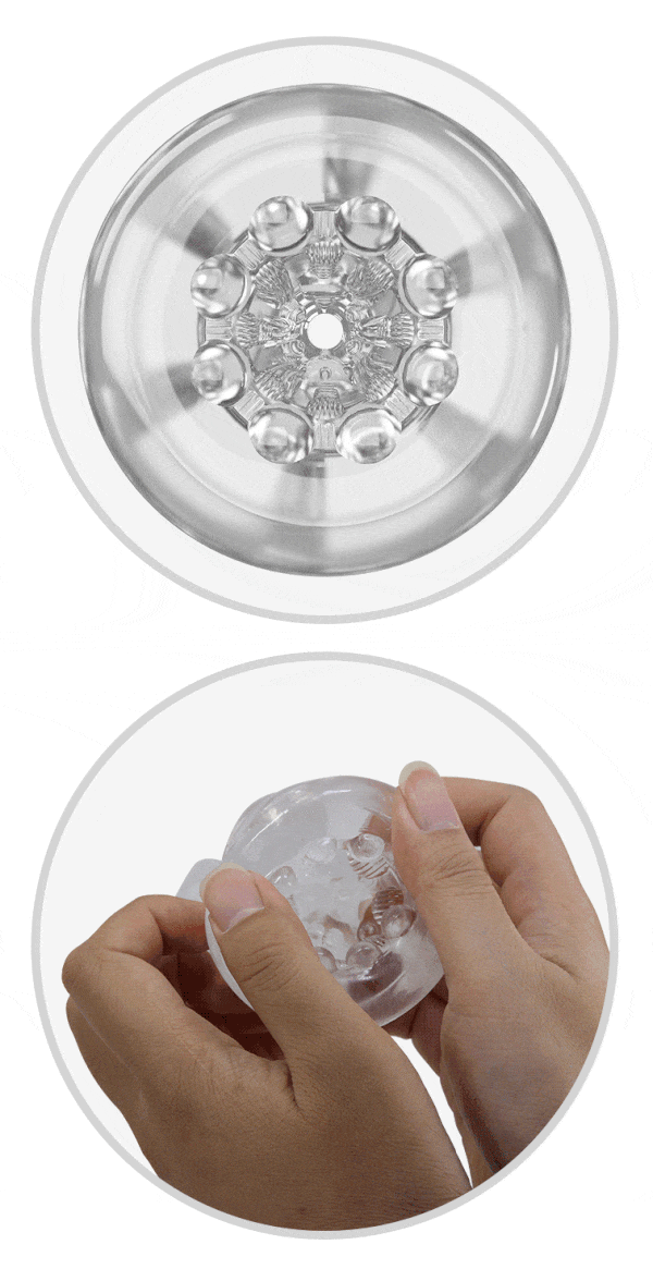 Рельефный внутренний канал Pretty Love Tamara